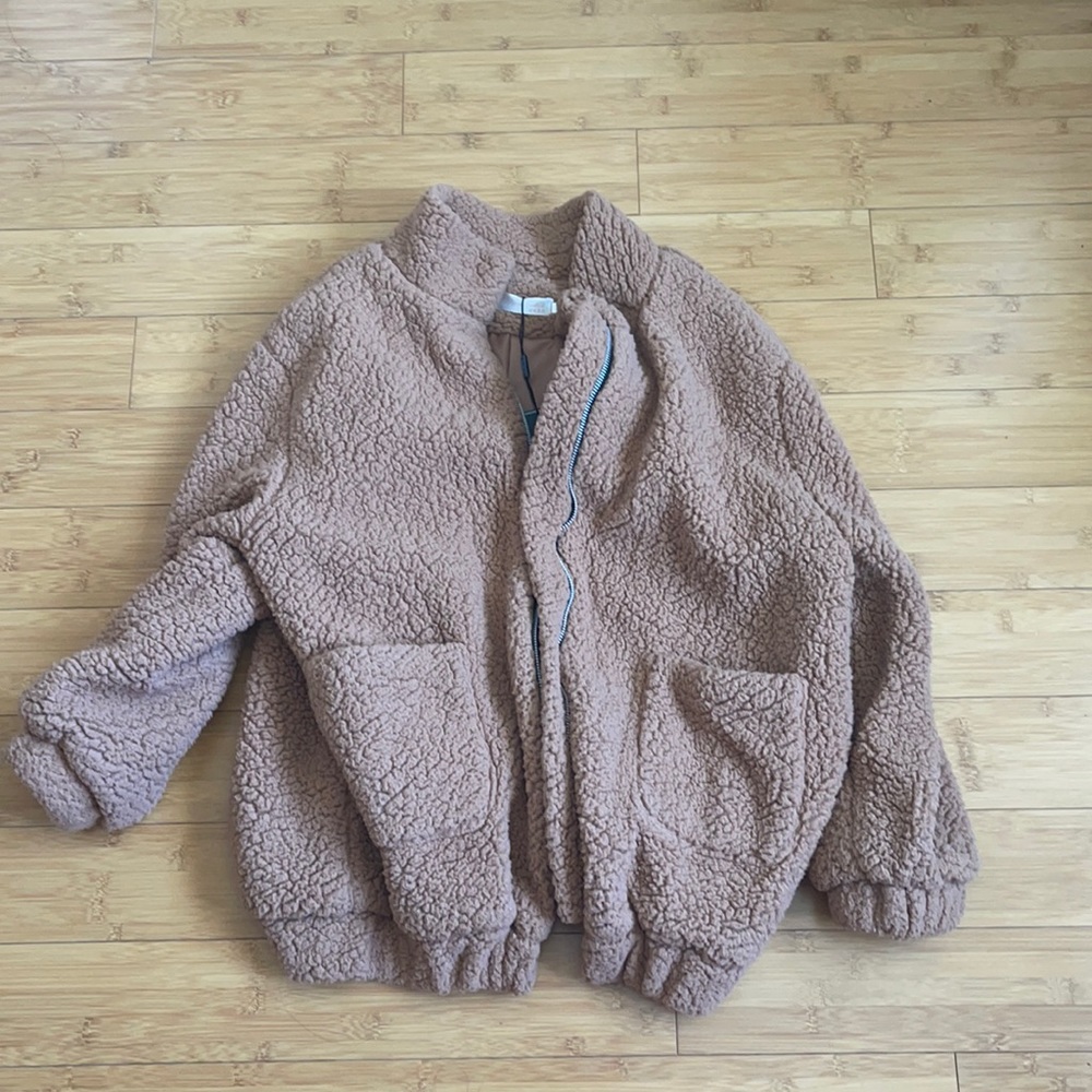 Zaful Teddy Coat